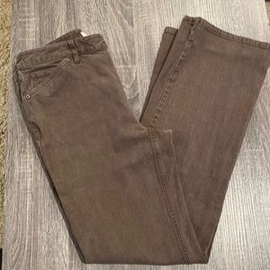 J Jill Brown Jeans Bootcut Sz 8
